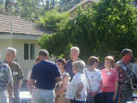 143NUHS Group in Meal line.jpg (52865 bytes)