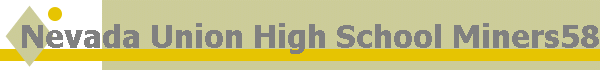Nevada Union High School Miners58